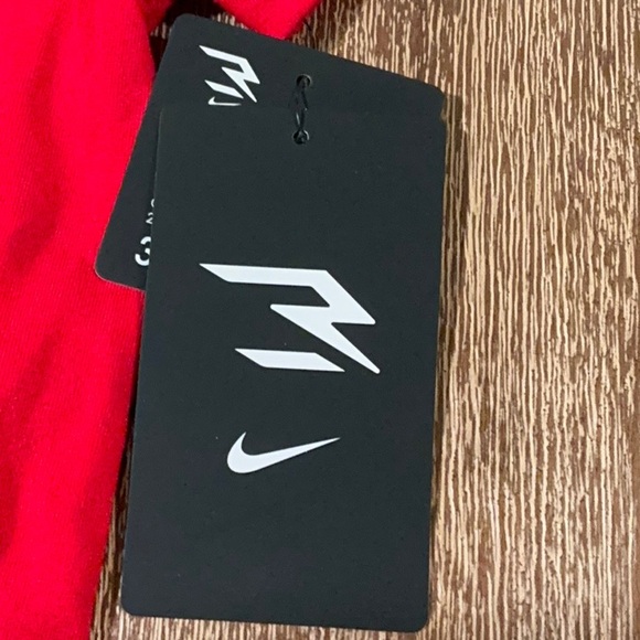 NWT Nike 3 Brand 3T Boys Outfit Black/Red - Picture 3 of 7
